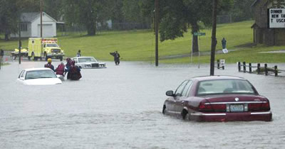 Flooded Roadway